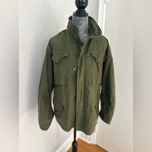 Vintage 1981 Sz: Sm/ Short US ARMY Cold Weather FIELD COAT Jacket M-65 OG 107.